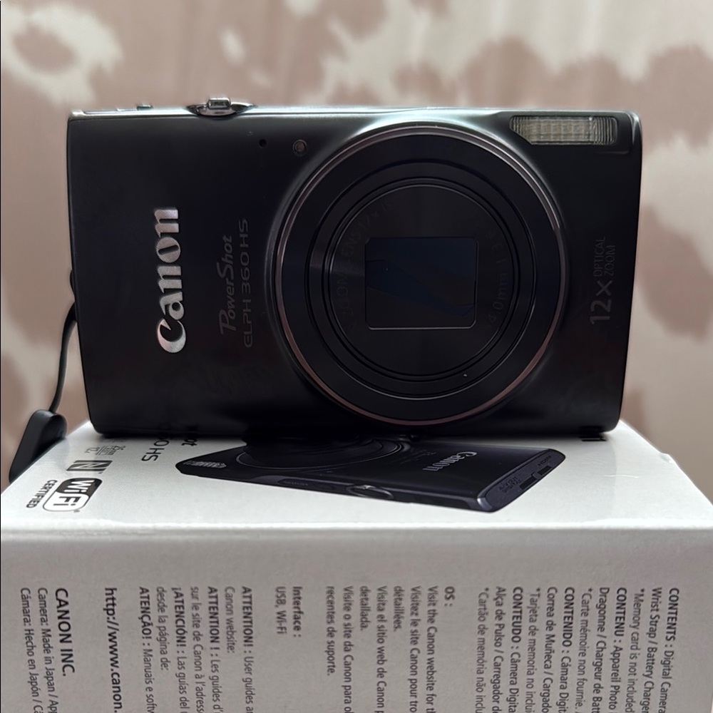 NEW! Canon PowerShot ELPH 360 HS